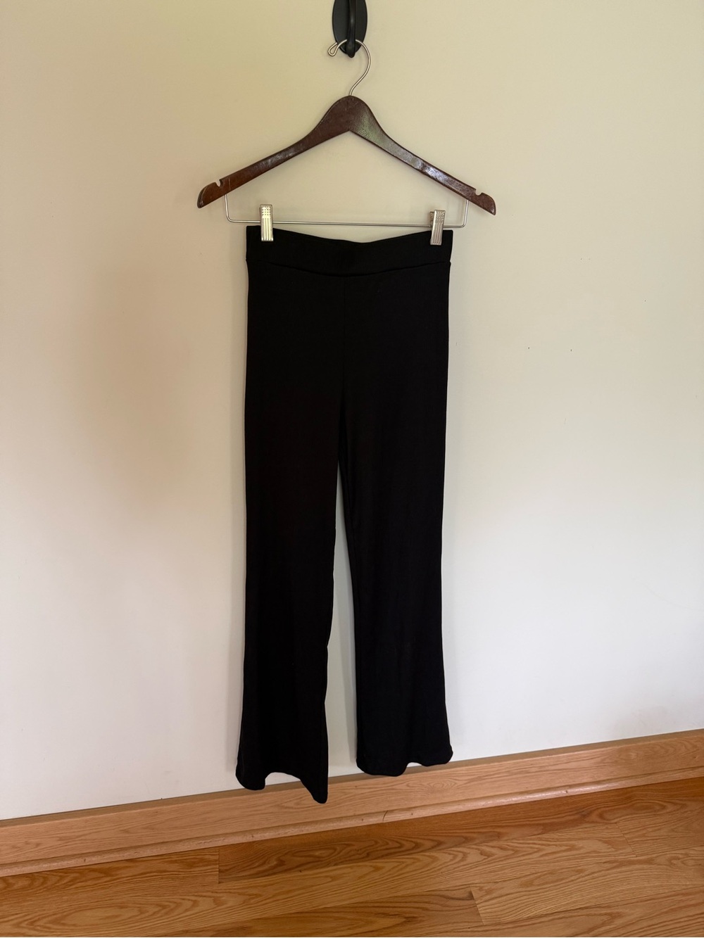 Revamped Black Boot-Cut Women's Pants